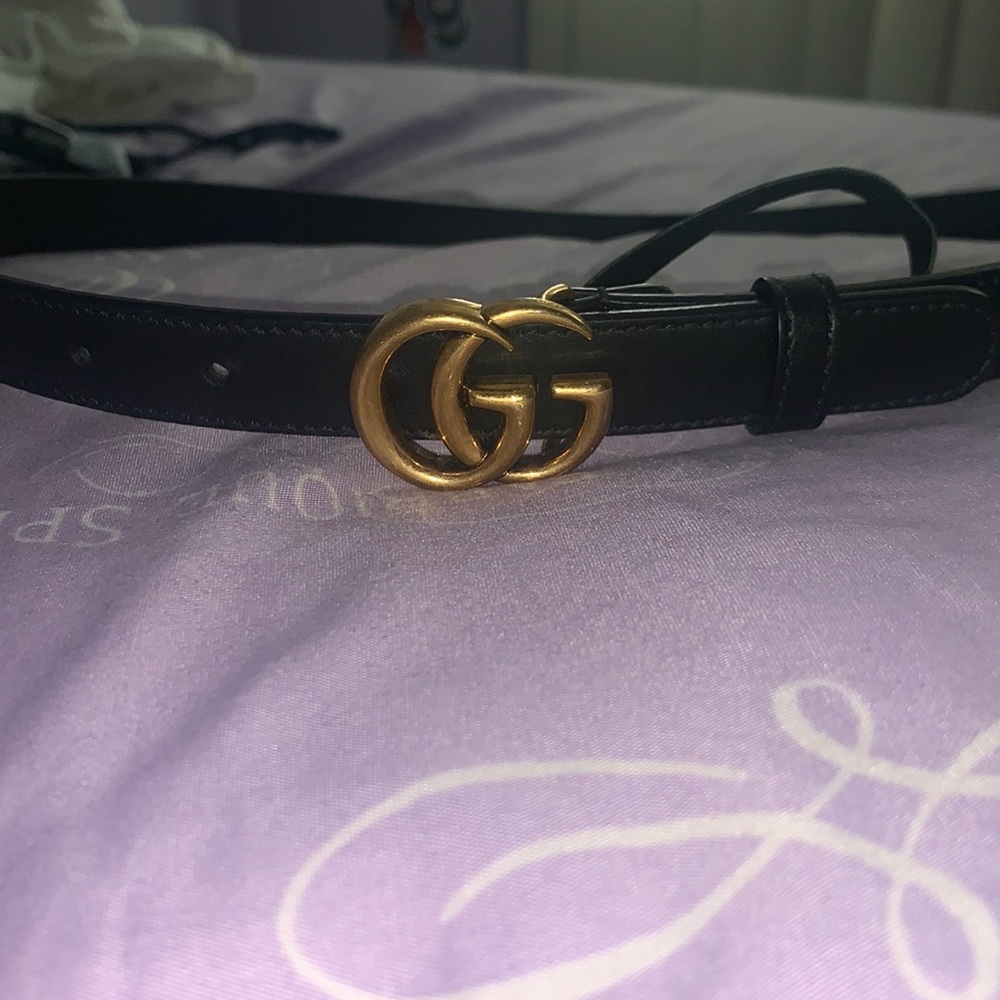 Thin Gucci Belt. Size 90. About a US 6.